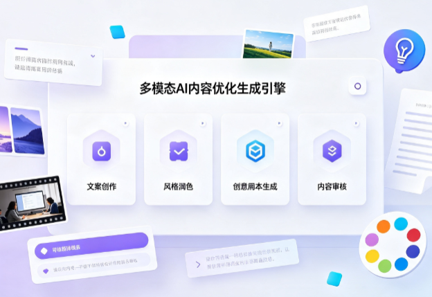 鹰手营子矿区AI智能内容优化创新 多模态生成技术丰富数字内容创作生态